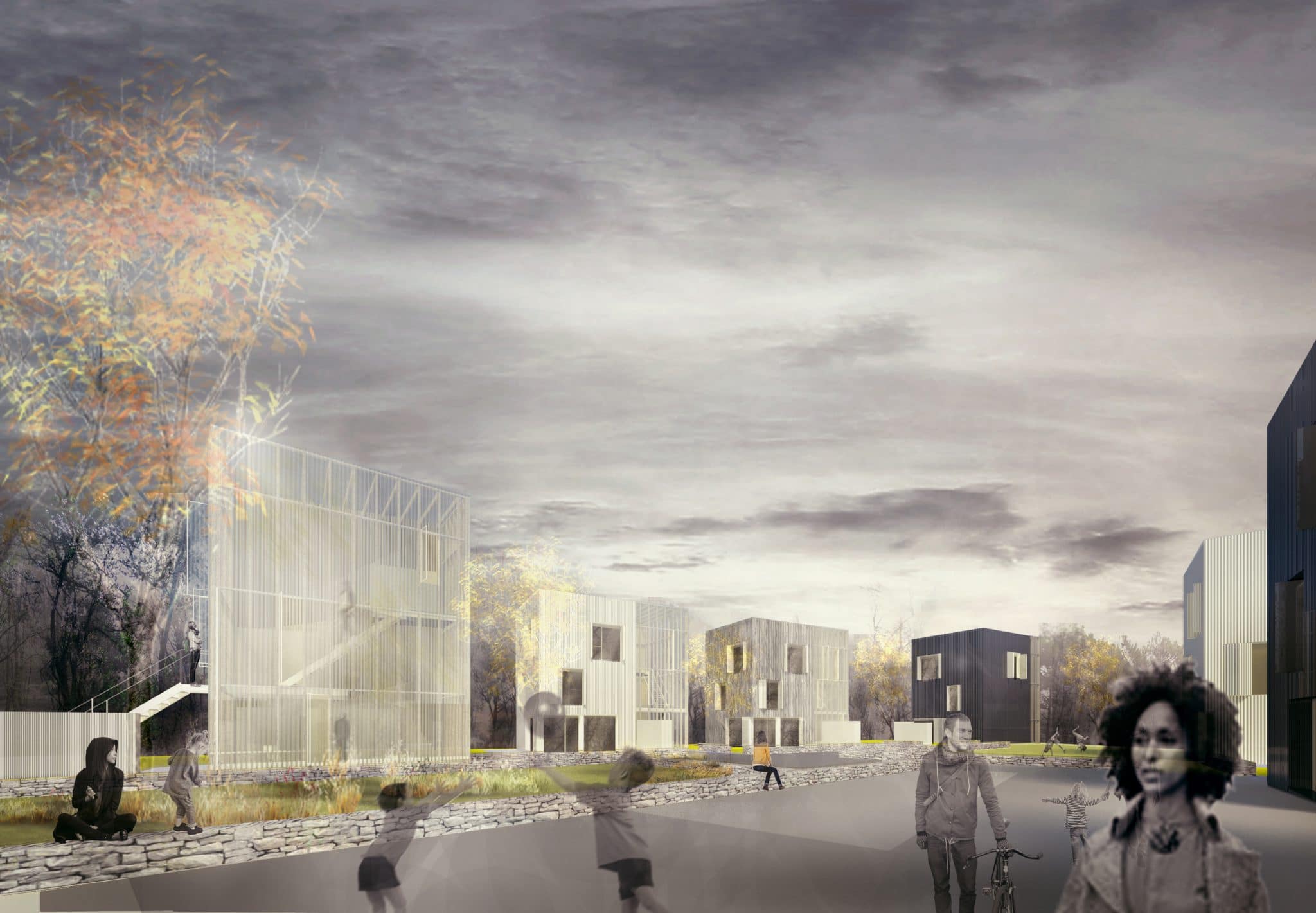 BREST / Projet lauréat - Prix "BTMJ" - Appel à idées "Dessine-moi une maison en ville!"